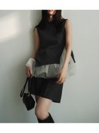 【フレイ アイディー/FRAY I.D】の【WEB限定カラー】ラッフルフリルレイヤーニット 人気、トレンドファッション・服の通販 founy(ファニー) ファッション Fashion レディースファッション Fashion for Women トップス・カットソー Cut & Sew Tops ニット Knit Tops & Sweaters なめらか Smooth, Silky Texture インナー Innerwear オーガンジー Organza Fabric キャミソール Camisole, Spaghetti Strap Top シルク Silk, 100% Silk シンプル Simple, Minimal スリット Slit, Slit Detail フェミニン Feminine, Girly フリル Frill, Ruffle ラッフル Ruffle, Frill ワイド Wide, Wide Fit エレガント 上品 Elegant thumbnail GRY[006]|ID: prp329100004619300 ipo3291000000033126856