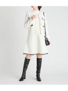 【セルフォード/CELFORD】の【限定カラーあり】トリムミニニットワンピースセット 人気、トレンドファッション・服の通販 founy(ファニー) ファッション Fashion レディースファッション Fashion for Women ワンピース Dresses ニットワンピース Knit Dresses おすすめ Recommended / Our Picks カーディガン Cardigan, Knitwear ジャケット Jacket, Outerwear ツイード Twill, Twill Weave フレア Flare, Flared ポケット Pocket, Pocket Detail ワッフル Waffle, Waffle Knit 無地 Plain, Solid Color thumbnail IVR[003]|ID: prp329100004619318 ipo3291000000033813103