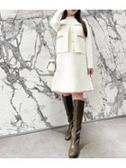 【セルフォード/CELFORD】の【限定カラーあり】トリムミニニットワンピースセット 人気、トレンドファッション・服の通販 founy(ファニー) ファッション Fashion レディースファッション Fashion for Women ワンピース Dresses ニットワンピース Knit Dresses おすすめ Recommended / Our Picks カーディガン Cardigan, Knitwear ジャケット Jacket, Outerwear ツイード Twill, Twill Weave フレア Flare, Flared ポケット Pocket, Pocket Detail ワッフル Waffle, Waffle Knit 無地 Plain, Solid Color thumbnail PNK[066]|ID: prp329100004619318 ipo3291000000033813107