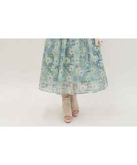 【アクシーズファム/axes femme】のフラワー*タイル柄楊柳ワンピース 人気、トレンドファッション・服の通販 founy(ファニー) ファッション Fashion レディースファッション Fashion for Women ワンピース Dresses おすすめ Recommended / Our Picks カーディガン Cardigan, Knitwear シフォン Chiffon, Lightweight Fabric スクエア Square, Square Shape ストール Stole, Wrap フェミニン Feminine, Girly フラワー Flower, Floral ワンポイント One Point, Statement Accent 夏 Summer |ID:prp329100004619321