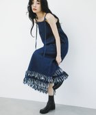 【ケービーエフ/KBF / URBAN RESEARCH】のフリンジデニムキャミワンピース 人気、トレンドファッション・服の通販 founy(ファニー) ファッション Fashion レディースファッション Fashion for Women ワンピース Dresses キャミソールワンピース Camisole Dresses 2025年 2025 2025-2026秋冬・A/W Autumn/Winter 2025–26 AW25–26 冬 Winter / This Winter インナー Innerwear キャミワンピース Cami Dress, Slip Dress フリンジ Fringe, Tassel ロング Long, Long-Length A/W・秋冬 Autumn/Winter thumbnail BLUE|ID: prp329100004619322 ipo3291000000033349248