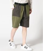 【ジムマスター/gym master / MEN】のgym master/ストレッチヘリンボーンショーツ オリーブxチャコール|ID: prp329100004619336 ipo3291000000033127312
