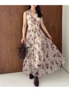 【フレイ アイディー/FRAY I.D】の【00サイズ】シアーフラワープリーツワンピース 人気、トレンドファッション・服の通販 founy(ファニー) ファッション Fashion レディースファッション Fashion for Women ワンピース Dresses 秋 Autumn カーディガン Cardigan, Knitwear クール Cool, Chic シアー Sheer, See-Through シャーリング Shirring, Ruched ジャケット Jacket, Outerwear チュール Tulip, Tulip Motif ノースリーブ Sleeveless, No-Sleeve フィット Fit, Slim Fit フラワー Flower, Floral フレア Flare, Flared プリント Print, Printed Pattern プリーツ Pleats, Pleated エレガント 上品 Elegant thumbnail BEG[037]|ID: prp329100004619389 ipo3291000000033207026