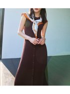 【フレイ アイディー/FRAY I.D】のスカーフセットニットワンピース 人気、トレンドファッション・服の通販 founy(ファニー) ファッション Fashion レディースファッション Fashion for Women ワンピース Dresses ニットワンピース Knit Dresses スカーフ Scarf, Neckwear トレンド Trend, Trending Now フィット Fit, Slim Fit フラワー Flower, Floral フロント Front, Front Design ベーシック Basic, Essential モチーフ Motif, Design Theme thumbnail BRW[058]|ID: prp329100004619402 ipo3291000000033127915
