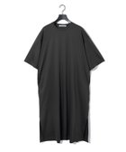 【マーコート/MARcourt】のMIDIUMISOLID for Ladies リラックススリットワンピース 人気、トレンドファッション・服の通販 founy(ファニー) ファッション Fashion レディースファッション Fashion for Women ワンピース Dresses カットソー Cut and Sewn Top シンプル Simple, Minimal スリット Slit, Slit Detail ベーシック Basic, Essential ボトム Bottoms, Lower Wear ポケット Pocket, Pocket Detail 無地 Plain, Solid Color thumbnail ブラック|ID: prp329100004619470 ipo3291000000033128277