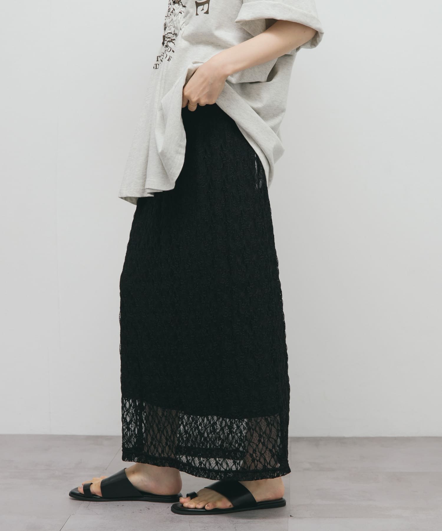 【ケービーエフ/KBF / URBAN RESEARCH】のシアーレーススカート 人気、トレンドファッション・服の通販 founy(ファニー) 　ファッション　Fashion　レディースファッション　Fashion for Women　スカート　Skirts　2025年　2025　2025春夏・S/S　Spring/Summer 2025 SS25　カットソー　Cut and Sewn Top　シンプル　Simple, Minimal　ペチコート　Petticoat, Underskirt　レース　Lace, Lace Fabric　夏　Summer　S/S・春夏　SS, Spring/Summer, Warm Season　 other-1|ID: prp329100004619484 ipo3291000000033128327