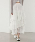 【ヘザー/Heather】のフリルティアードロングスカート 人気、トレンドファッション・服の通販 founy(ファニー) ファッション Fashion レディースファッション Fashion for Women スカート Skirts ロングスカート Long Skirts / Maxi & Midi Skirts おすすめ Recommended / Our Picks コンパクト Compact, Small Size フリル Frill, Ruffle 人気 Popular, Best Seller thumbnail オフホワイト|ID: prp329100004619522 ipo3291000000033565524