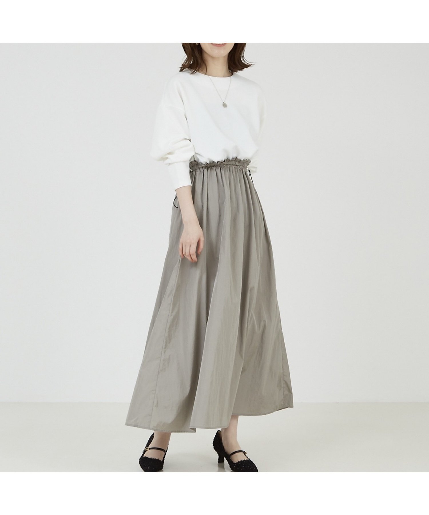 【アバハウスマヴィ/abahouse mavie】の【大人のいちまんワンピ】カットコンビドロストワンピース 人気、トレンドファッション・服の通販 founy(ファニー) ファッション Fashion レディースファッション Fashion for Women ワンピース Dresses カットソー Cut and Sewn Top ドッキング Docking, Mixed Material ワッシャー Washer, Crinkled Finish 楽ちん Easy Fit, Comfortable other-1|ID: prp329100004619551 ipo3291000000034508523