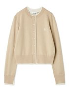 【リリーブラウン/Lily Brown】のカシミアブレンドレイヤードカーディガン 人気、トレンドファッション・服の通販 founy(ファニー) ファッション Fashion レディースファッション Fashion for Women トップス・カットソー Cut & Sew Tops カーディガン・羽織り Layered Style Cardigans なめらか Smooth, Silky Texture デニム Denim, Jeans Material トレンド Trend, Trending Now プリーツ Pleats, Pleated レオパード Leopard, Animal Print 無地 Plain, Solid Color thumbnail BEG[037]|ID: prp329100004619597 ipo3291000000033207498