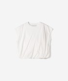 【ビショップ/Bshop】の別注 コットン バルーンTシャツ WOMEN 人気、トレンドファッション・服の通販 founy(ファニー) ファッション Fashion レディースファッション Fashion for Women トップス・カットソー Cut & Sew Tops シャツ・ブラウス・オフィスカジュアル Elegant Blouses & Button-Ups ロングTシャツ・Tシャツ Longline T-Shirts & Tees テクスチャー Texture, Textured Fabric ノースリーブ Sleeveless, No-Sleeve バルーン Balloon, Balloon Silhouette 別注 Limited Edition, Custom Order thumbnail WHITE|ID: prp329100004619703 ipo3291000000033505123