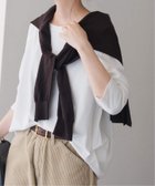 【スピック&スパン/Spick & Span】の《追加2》ボートネックバックタックプルオーバー ホワイト|ID: prp329100004619742 ipo3291000000033800557