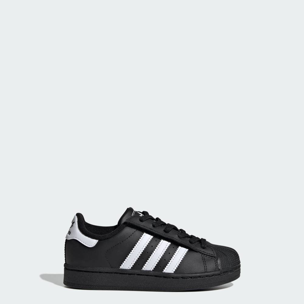 【アディダス/adidas / KIDS】の【公式】アディダス adidas SST II キッズ / SST II CF EL C インテリア・キッズ・メンズ・レディースファッション・服の通販 founy(ファニー) 　ファッション　Fashion　キッズファッション　Fashion for Kids　シューズ　Shoes, Footwear　フィット　Fit, Slim Fit　ラップ　Wrap, Wrap Design　ラバー　Rubber, Rubber Sole　レギュラー　Regular, Standard Fit　レース　Lace, Lace Fabric　ブラック|ID: prp329100004619792 ipo3291000000033447000