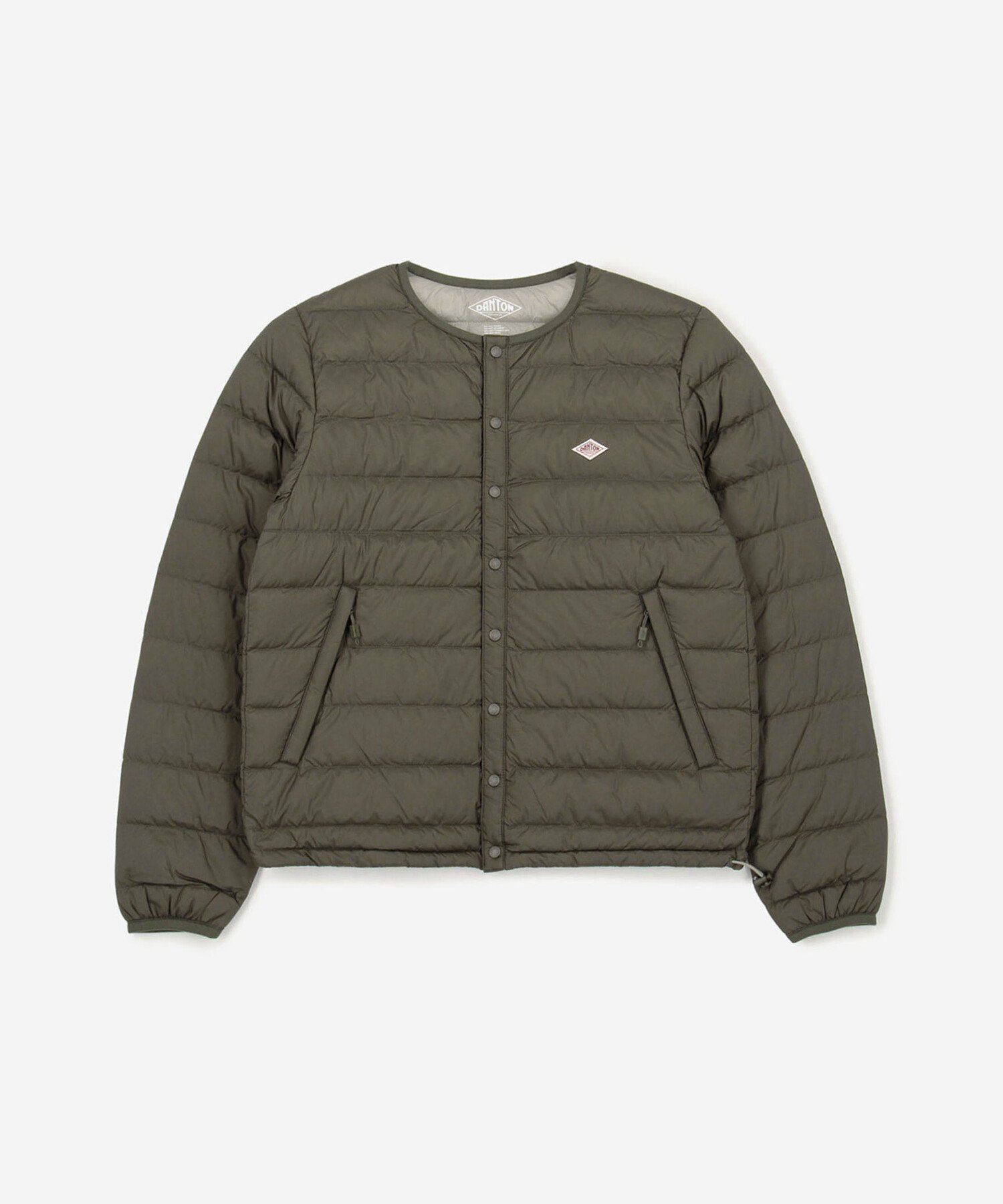 【ビショップ/Bshop】のクルーネック インナーダウンジャケット WOMEN 人気、トレンドファッション・服の通販 founy(ファニー) 　ファッション　Fashion　レディースファッション　Fashion for Women　アウター　Coat / Outerwear Collection　レディースジャケット・軽アウター　Jackets　春　Spring　秋　Autumn　軽量　Lightweight, Ultra Light　スピンドル　Spindle, Drawcord　タフタ　Taffeta, Structured Fabric　ダウン　Down, Puffer　フィット　Fit, Slim Fit　フランス　France, French　フロント　Front, Front Design　ポケット　Pocket, Pocket Detail　レギュラー　Regular, Standard Fit　ワーク　Workwear, Utility Style　 other-1|ID: prp329100004619811 ipo3291000000034510263