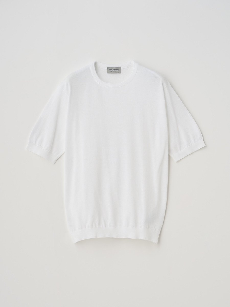 【ジョンスメドレー/JOHN SMEDLEY / MEN】の30G MODERN FIT インテリア・キッズ・メンズ・レディースファッション・服の通販 founy(ファニー) 　ファッション　Fashion　メンズファッション　Fashion for Men　アンサンブル　Ensemble Set　カットソー　Cut and Sewn Top　カーディガン　Cardigan, Knitwear　コレクション　Collection, Seasonal Line　シルク　Silk, 100% Silk　ジャケット　Jacket, Outerwear　定番　Standard, Basic Item　バランス　Balance, Style Balance　フィット　Fit, Slim Fit　半袖　Short Sleeve, Half Sleeve　モダン　Modern, Contemporary　S/S・春夏　SS, Spring/Summer, Warm Season　おすすめ　Recommended / Our Picks　夏　Summer　エレガント 上品　Elegant　2025年　2025　2025春夏・S/S　Spring/Summer 2025 SS25　WHITE|ID: prp329100004619845 ipo3291000000033180407