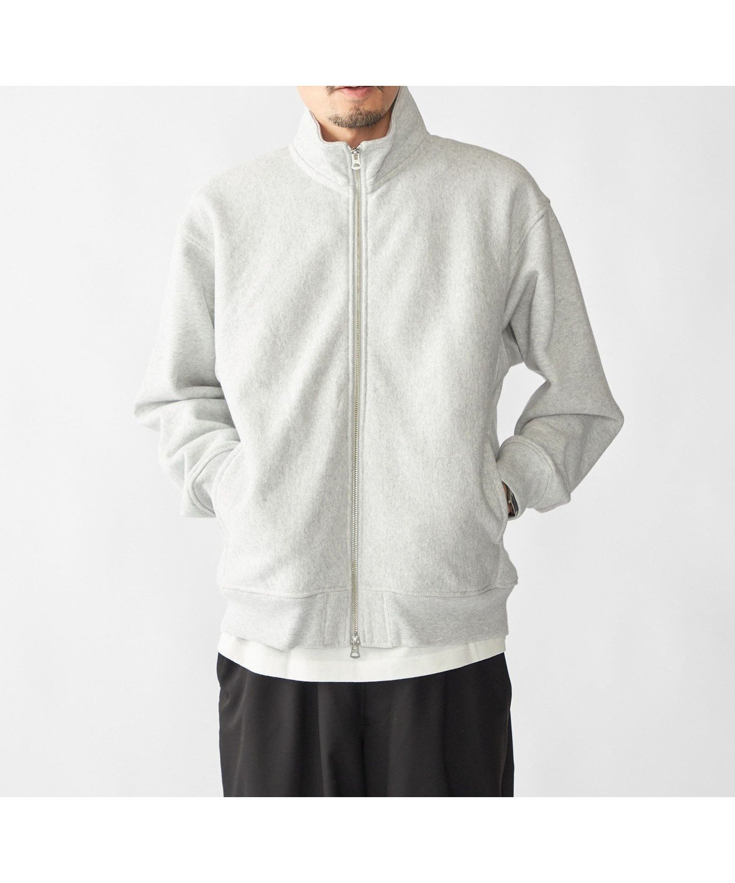 【シップス/SHIPS / MEN】の【SHIPS別注】Champion リバースウィーブ ドライバーズ ジップ カーディガン インテリア・キッズ・メンズ・レディースファッション・服の通販 founy(ファニー) 　ファッション　Fashion　メンズファッション　Fashion for Men　カーディガン　Cardigan, Knitwear　ジップ　Zip, Zipper　スタンド　Stand Collar, Upright Stand　ニューヨーク　New York, NYC Style　ボックス　Boxy, Box Shape　別注　Limited Edition, Custom Order　グレー|ID: prp329100004619897 ipo3291000000033134543