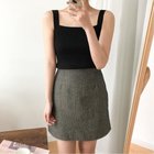 【ミニミニストア/miniministore】のリブニット タンクトップ スクエアネック 人気、トレンドファッション・服の通販 founy(ファニー) ファッション Fashion レディースファッション Fashion for Women トップス・カットソー Cut & Sew Tops ニット Knit Tops & Sweaters おすすめ Recommended / Our Picks イエロー Yellow インナー Innerwear カットソー Cut and Sewn Top キャミソール Camisole, Spaghetti Strap Top サマー Summer, Summer Style ショート Short, Short Length シンプル Simple, Minimal ジャケット Jacket, Outerwear スクエア Square, Square Shape ストレッチ Stretch, Stretchy Fabric タンク Tank Top, Sleeveless Top デコルテ Décolleté, Neckline ニットソー Knit-Sewn, Cut & Sew Knit ノースリーブ Sleeveless, No-Sleeve リブニット Rib Knit, Ribbed Knit 無地 Plain, Solid Color thumbnail ブラック|ID: prp329100004619967 ipo3291000000033135613