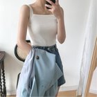 【ミニミニストア/miniministore】のリブニット タンクトップ スクエアネック 人気、トレンドファッション・服の通販 founy(ファニー) ファッション Fashion レディースファッション Fashion for Women トップス・カットソー Cut & Sew Tops ニット Knit Tops & Sweaters おすすめ Recommended / Our Picks イエロー Yellow インナー Innerwear カットソー Cut and Sewn Top キャミソール Camisole, Spaghetti Strap Top サマー Summer, Summer Style ショート Short, Short Length シンプル Simple, Minimal ジャケット Jacket, Outerwear スクエア Square, Square Shape ストレッチ Stretch, Stretchy Fabric タンク Tank Top, Sleeveless Top デコルテ Décolleté, Neckline ニットソー Knit-Sewn, Cut & Sew Knit ノースリーブ Sleeveless, No-Sleeve リブニット Rib Knit, Ribbed Knit 無地 Plain, Solid Color thumbnail ホワイト|ID: prp329100004619967 ipo3291000000033135616