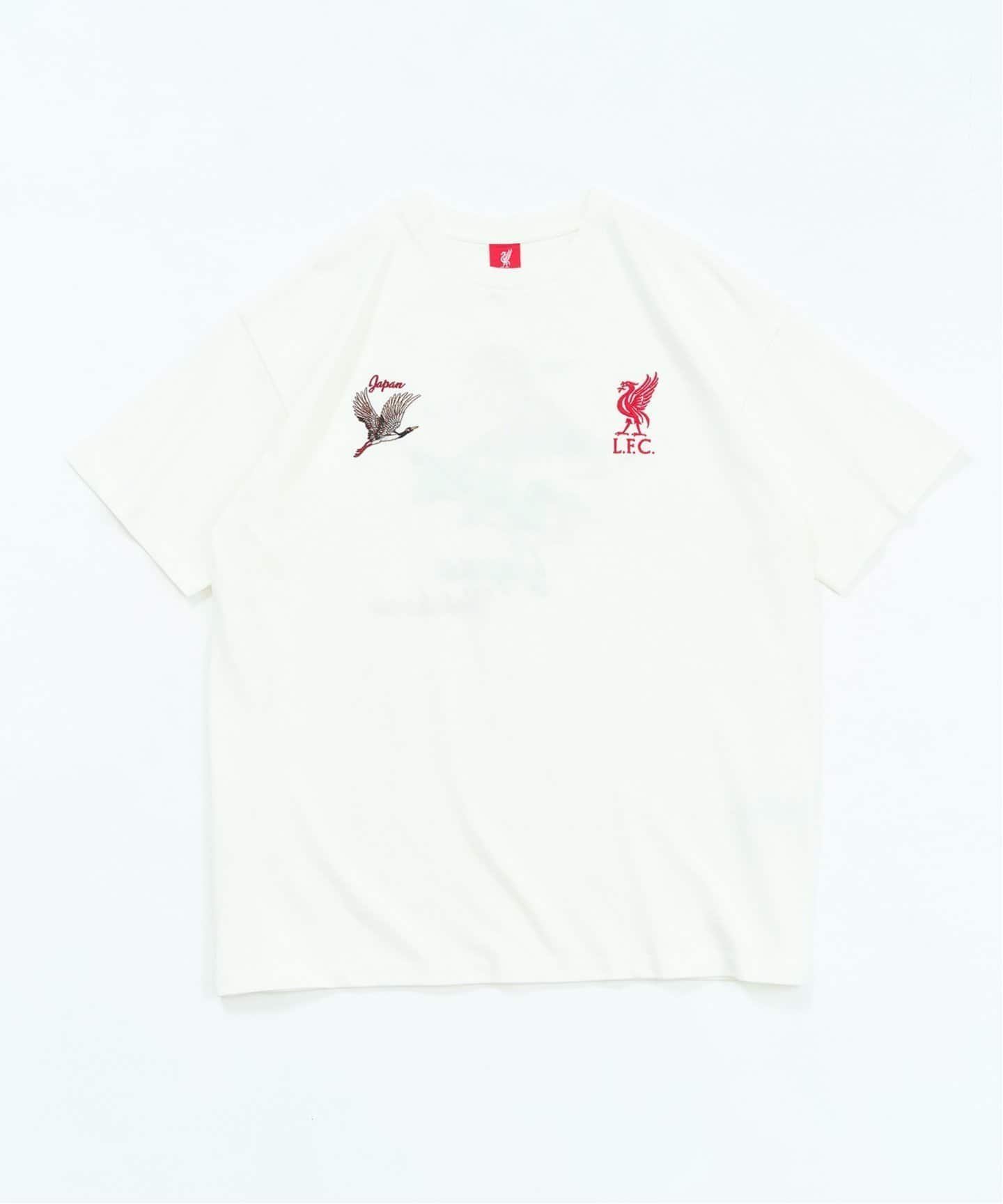 【フォーワンセブン バイ エディフィス/417 by EDIFICE / MEN】の【Liverpool FC / リバプール FC】 SUKA EMBROIDERY Tシャツ インテリア・キッズ・メンズ・レディースファッション・服の通販 founy(ファニー) 　ファッション　Fashion　メンズファッション　Fashion for Men　おすすめ　Recommended / Our Picks　フロント　Front, Front Design　ホワイト|ID: prp329100004619975 ipo3291000000033135677