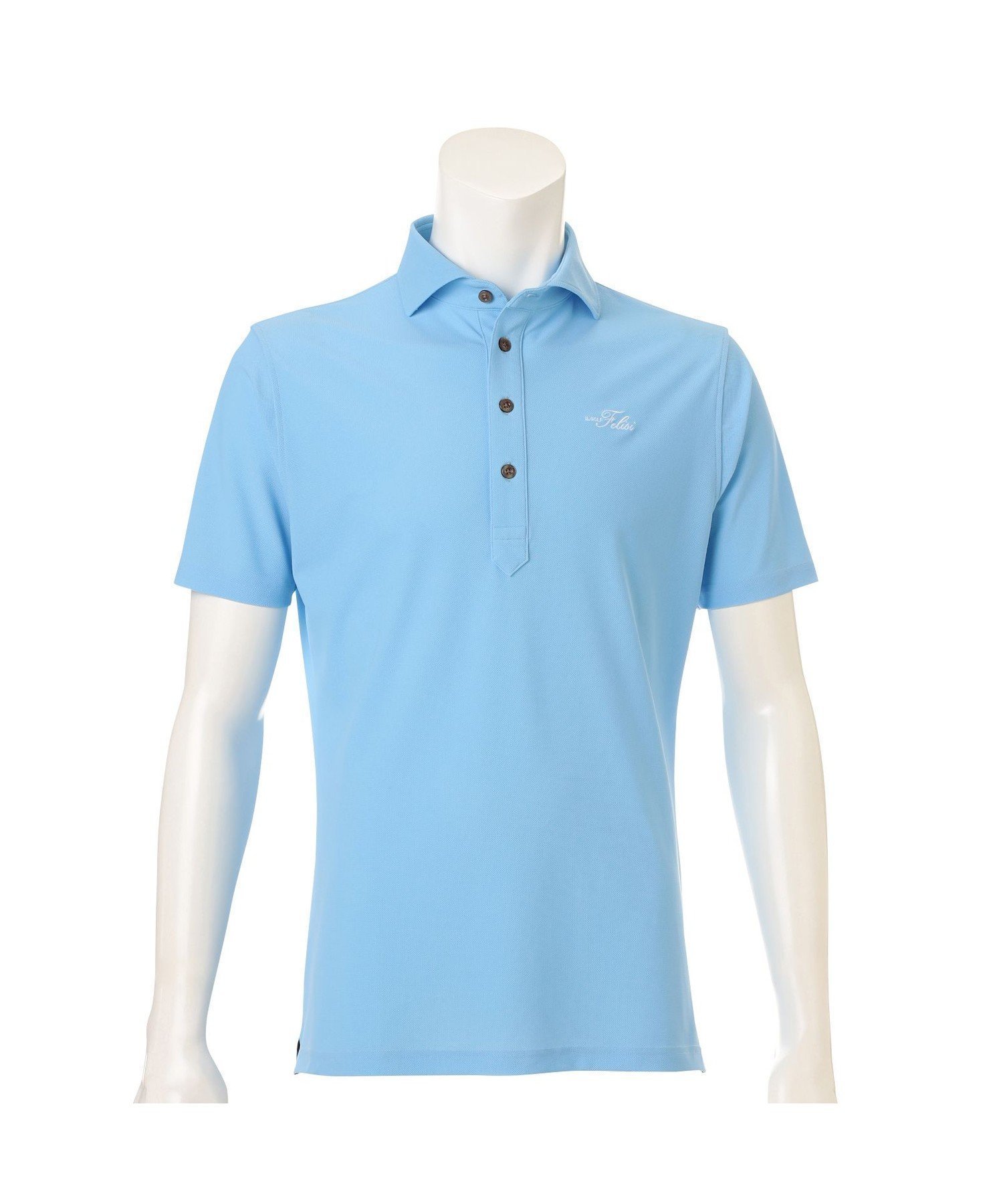 【フェリージ/Felisi / MEN】の【Felisi Golf/フェリージゴルフ】【MENS】ホリゾンタルカラー ポロシャツ MS PK HORIZONTAL SHIRT インテリア・キッズ・メンズ・レディースファッション・服の通販 founy(ファニー) 　ファッション　Fashion　メンズファッション　Fashion for Men　イタリア　Italy　エレガント 上品　Elegant　クラシカル　Classical, Vintage-Inspired　今季　This Season, Current Season　シンプル　Simple, Minimal　ストレッチ　Stretch, Stretchy Fabric　スポーツ　Sports, Activewear　ドレープ　Drape, Draping Fabric　プレート　Plate, Dish　ポロシャツ　Polo Shirt, Collared Tee　メタル　Metal, Metal Parts　ヨーク　Yoke, Yoke Design　ラグジュアリー　Luxury, Elegant　S/S・春夏　SS, Spring/Summer, Warm Season　夏　Summer　ゴルフ　Golf　BLUE|ID: prp329100004619998 ipo3291000000033136028