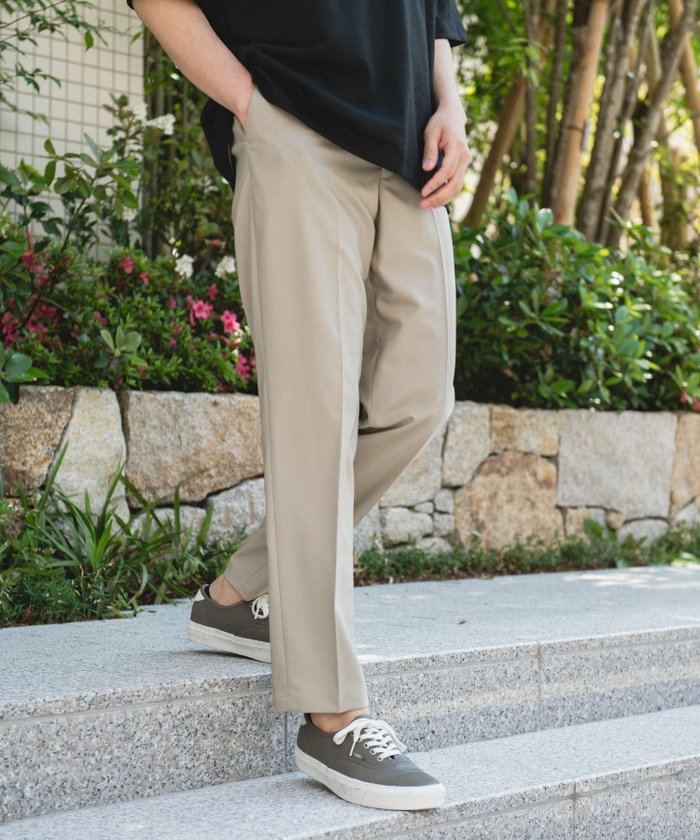 【アーバンリサーチ ドアーズ/URBAN RESEARCH DOORS / MEN】のTRストレッチテーパードトラウザー インテリア・キッズ・メンズ・レディースファッション・服の通販 founy(ファニー) https://founy.com/ ファッション Fashion メンズファッション Fashion for Men 2025年 2025 2025春夏・S/S Spring/Summer 2025 SS25 おすすめ Recommended / Our Picks カットソー Cut and Sewn Top カーディガン Cardigan, Knitwear サンダル Sandals, Summer Shoes ジャケット Jacket, Outerwear ストレッチ Stretch, Stretchy Fabric スニーカー Sneakers, Trainers センター Center, Center Line テーパード Tapered, Tapered Pants ベーシック Basic, Essential リラックス Relax, Relaxed Fit エレガント 上品 Elegant 夏 Summer 定番 Standard, Basic Item S/S・春夏 SS, Spring/Summer, Warm Season |ID: prp329100004620003 ipo3291000000033136079