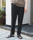 【アーバンリサーチ ドアーズ/URBAN RESEARCH DOORS / MEN】のTRストレッチテーパードトラウザー BLACK|ID: prp329100004620003 ipo3291000000033136091