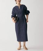 【ヴェルメイユ パー イエナ/VERMEIL par iena】のNAOKO OKUSAコラボ ストレッチデニムウエストシェイプワンピース 人気、トレンドファッション・服の通販 founy(ファニー) ファッション Fashion レディースファッション Fashion for Women ワンピース Dresses インド Indian Textile コラボ Collaboration, Collab シェイプ Shape, Slim Fit デニム Denim, Jeans Material 人気 Popular, Best Seller プリント Print, Printed Pattern リネン Linen, Linen Fabric レオパード Leopard, Animal Print thumbnail ネイビー|ID: prp329100004620377 ipo3291000000033184517