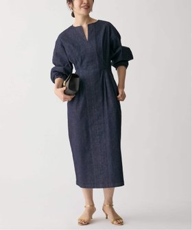 【ヴェルメイユ パー イエナ/VERMEIL par iena】のNAOKO OKUSAコラボ ストレッチデニムウエストシェイプワンピース 人気、トレンドファッション・服の通販 founy(ファニー) ファッション Fashion レディースファッション Fashion for Women ワンピース Dresses インド Indian Textile コラボ Collaboration, Collab シェイプ Shape, Slim Fit デニム Denim, Jeans Material 人気 Popular, Best Seller プリント Print, Printed Pattern リネン Linen, Linen Fabric レオパード Leopard, Animal Print |ID:prp329100004620377
