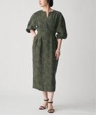 【ヴェルメイユ パー イエナ/VERMEIL par iena】のNAOKO OKUSAコラボ リネンプリントウエストシェイプワンピース 人気、トレンドファッション・服の通販 founy(ファニー) ファッション Fashion レディースファッション Fashion for Women ワンピース Dresses インド Indian Textile コラボ Collaboration, Collab コンシャス Conscious, Bodycon ストレート Straight, Straight Cut デニム Denim, Jeans Material 人気 Popular, Best Seller プリント Print, Printed Pattern リネン Linen, Linen Fabric リラックス Relax, Relaxed Fit thumbnail カーキ|ID: prp329100004620386 ipo3291000000033184577
