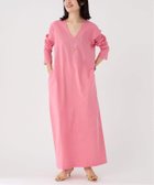 【ヴェルメイユ パー イエナ/VERMEIL par iena】のNAOKO OKUSAコラボ BENARAS by CITRUS Cotton Relaxed Dress BE25060 人気、トレンドファッション・服の通販 founy(ファニー) ファッション Fashion レディースファッション Fashion for Women ワンピース Dresses フォーマル・パーティードレス・結婚式用ドレス Elegant & Casual Dresses イエロー Yellow インド Indian Textile エレガント 上品 Elegant コクーン Cocoon, Cocoon Silhouette コラボ Collaboration, Collab コレクション Collection, Seasonal Line シルク Silk, 100% Silk トリプル Triple, Three Layers フロント Front, Front Design ベロア Velour, Soft Velvet ボヘミアン Bohemian, Ethnic Style リゾート Resort, Vacation Style 夏 Summer thumbnail ピンク|ID: prp329100004620430 ipo3291000000033184848