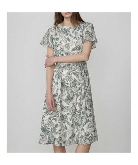 【アクアスキュータム/Aquascutum】のボタニカルプリントドレス 人気、トレンドファッション・服の通販 founy(ファニー) ファッション Fashion レディースファッション Fashion for Women ワンピース Dresses フォーマル・パーティードレス・結婚式用ドレス Elegant & Casual Dresses コンパクト Compact, Small Size サテン Satin, Glossy Fabric サンダル Sandals, Summer Shoes ストレッチ Stretch, Stretchy Fabric ドレス Dress, One-Piece フレア Flare, Flared 秋 Autumn |ID:prp329100004620442