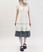 【アクシーズファム/axes femme】のリボンコットンチュニック 人気、トレンドファッション・服の通販 founy(ファニー) ファッション Fashion レディースファッション Fashion for Women トップス・カットソー Cut & Sew Tops おすすめ Recommended / Our Picks インナー Innerwear ジャケット Jacket, Outerwear チェック Check, Plaid, Tartan チュニック Tunic, Long Top デニム Denim, Jeans Material フェミニン Feminine, Girly リボン Ribbon, Bow レース Lace, Lace Fabric ロング Long, Long-Length 羽織 Haori, Light Jacket thumbnail 白|ID: prp329100004620560 ipo3291000000033238190