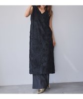 【ガール/GIRL】の前後2WAYバテンレースノースリーブワンピース 人気、トレンドファッション・服の通販 founy(ファニー) ファッション Fashion レディースファッション Fashion for Women ワンピース Dresses シアー Sheer, See-Through シンプル Simple, Minimal スリット Slit, Slit Detail デニム Denim, Jeans Material トレンド Trend, Trending Now フォーマル Formal, Dressy ブレード Braid, Decorative Trim ペチコート Petticoat, Underskirt 夏 Summer |ID:prp329100004620599