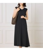 【イネド/INED】のフレアカットワンピース 人気、トレンドファッション・服の通販 founy(ファニー) ファッション Fashion レディースファッション Fashion for Women ワンピース Dresses カットソー Cut and Sewn Top 吸水 Absorbent, Quick-Dry スマート Smart, Elegant センター Center, Center Line フレア Flare, Flared エレガント 上品 Elegant thumbnail ブラック|ID: prp329100004620622 ipo3291000000033146234