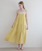 【ベイフロー/BAYFLOW】の【bijorie】ティアードキャミワンピ 人気、トレンドファッション・服の通販 founy(ファニー) ファッション Fashion レディースファッション Fashion for Women ワンピース Dresses キャミソールワンピース Camisole Dresses おすすめ Recommended / Our Picks ベーシック Basic, Essential ラップ Wrap, Wrap Design リネン Linen, Linen Fabric thumbnail イエロー|ID: prp329100004620628 ipo3291000000033146580