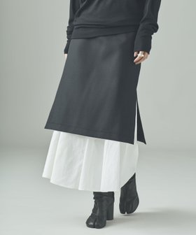 【カレンソロジー/Curensology】のレイヤーマーメイドスカート 人気、トレンドファッション・服の通販 founy(ファニー) ファッション Fashion レディースファッション Fashion for Women スカート Skirts エレガント 上品 Elegant シンプル Simple, Minimal スリット Slit, Slit Detail フロント Front, Front Design おすすめ Recommended / Our Picks 日本製 Made In Japan |ID:prp329100004620674