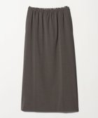 【ユナイテッドアローズ/UNITED ARROWS】のサテン ウエスト ロングスカート -ウォッシャブル- DK.BROWN|ID: prp329100004620675 ipo3291000000033191931