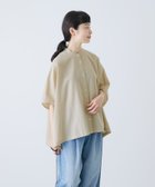 【かぐれ/kagure / URBAN RESEARCH】のコットンスクエアポンチョシャツ SMOKEBEIGE|ID: prp329100004620677 ipo3291000000033225704