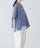 【かぐれ/kagure / URBAN RESEARCH】のコットンスクエアポンチョシャツ BLUE|ID: prp329100004620677 ipo3291000000033225707
