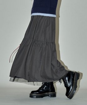 【フリークスストア/FREAK'S STORE】 チュール レイヤード ティアードスカート 限定展開人気、トレンドファッション・服の通販 founy(ファニー) ファッション Fashion レディースファッション Fashion for Women スカート Skirts ティアードスカート Tiered Skirts 冬 Winter / This Winter チュール Tulip, Tulip Motif ティアードスカート Tiered Skirt, Flounced Skirt A/W・秋冬 Autumn/Winter |ID:prp329100004620686