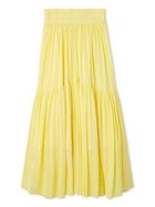 【スナイデル/SNIDEL】のギャザーフレアスカート 人気、トレンドファッション・服の通販 founy(ファニー) ファッション Fashion レディースファッション Fashion for Women スカート Skirts Aライン・フレアスカート A-Line & Flared Skirts イエロー Yellow ギャザー Gathered, Ruffled グラデーション Gradient, Ombre シャーリング Shirring, Ruched ジャケット Jacket, Outerwear ストレート Straight, Straight Cut ドット Polka Dot, Dot Pattern ロング Long, Long-Length おすすめ Recommended / Our Picks thumbnail YEL[032]|ID: prp329100004620724 ipo3291000000033149035