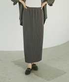 【グローバルワーク/GLOBAL WORK】のセルフカットプリーツナロースカート/579553 スミクロ19|ID: prp329100004620733 ipo3291000000034479131