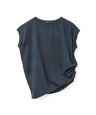 【マーコート/MARcourt】のmizuiro ind フレンチスリーブサイドアッププルオーバー 人気、トレンドファッション・服の通販 founy(ファニー) ファッション Fashion レディースファッション Fashion for Women トップス・カットソー Cut & Sew Tops カジュアルプルオーバー・ニットトップス Pullovers & Knit Tops / Casual Pullovers インナー Innerwear カットソー Cut and Sewn Top シンプル Simple, Minimal スリーブ Sleeve, Long Sleeve / Short Sleeve フラット Flat, Flat Shoes フレンチ French, French Style ポケット Pocket, Pocket Detail 夏 Summer 無地 Plain, Solid Color thumbnail ネイビー|ID: prp329100004620812 ipo3291000000033150686