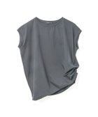 【マーコート/MARcourt】のmizuiro ind フレンチスリーブサイドアッププルオーバー 人気、トレンドファッション・服の通販 founy(ファニー) ファッション Fashion レディースファッション Fashion for Women トップス・カットソー Cut & Sew Tops カジュアルプルオーバー・ニットトップス Pullovers & Knit Tops / Casual Pullovers インナー Innerwear カットソー Cut and Sewn Top シンプル Simple, Minimal スリーブ Sleeve, Long Sleeve / Short Sleeve フラット Flat, Flat Shoes フレンチ French, French Style ポケット Pocket, Pocket Detail 夏 Summer 無地 Plain, Solid Color thumbnail チャコールグレー|ID: prp329100004620812 ipo3291000000033150688