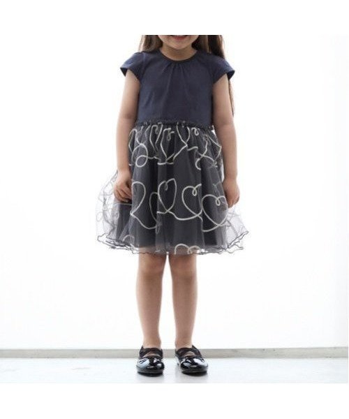 【ナルミヤ オンライン/NARUMIYA ONELINE / KIDS】の【リンク】チェーン刺しゅうチュールワンピース(キッズ) 人気、トレンドファッション・服の通販 founy(ファニー) 　ファッション　Fashion　キッズファッション　Fashion for Kids　ワンピース　Dresses　チェーン　Chain, Chain Strap　チュニック　Tunic, Long Top　チュール　Tulip, Tulip Motif　ポケット　Pocket, Pocket Detail　ラベンダー　Lavender　 other-1|ID: prp329100004620816 ipo3291000000033508179
