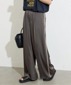 【ジャーナルスタンダード/JOURNAL STANDARD】の《追加 》【 FUNCTION】【接触冷感/洗える】マットサテンワイドパンツ 人気、トレンドファッション・服の通販 founy(ファニー) ファッション Fashion レディースファッション Fashion for Women パンツ Pants & Trousers 2025年 2025 2025-2026秋冬・A/W Autumn/Winter 2025–26 AW25–26 洗える Machine Washable thumbnail グレー|ID: prp329100004620871 ipo3291000000033151665