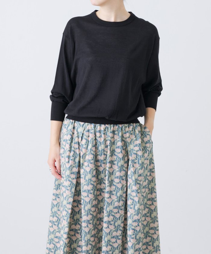 【かぐれ/kagure / URBAN RESEARCH】のコットンエアリー7分袖プルオーバー インテリア・キッズ・メンズ・レディースファッション・服の通販 founy(ファニー) https://founy.com/ ファッション Fashion レディースファッション Fashion for Women トップス・カットソー Cut & Sew Tops カジュアルプルオーバー・ニットトップス Pullovers & Knit Tops / Casual Pullovers インド Indian Textile カーディガン Cardigan, Knitwear コンパクト Compact, Small Size サマー Summer, Summer Style シアー Sheer, See-Through ドレープ Drape, Draping Fabric ボトム Bottoms, Lower Wear S/S・春夏 SS, Spring/Summer, Warm Season 夏 Summer エレガント 上品 Elegant ビジネス 仕事 通勤 Business / Work / Commuting 2025年 2025 2025春夏・S/S Spring/Summer 2025 SS25 |ID: prp329100004620884 ipo3291000000033823387