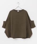 【アーバンリサーチ ドアーズ/URBAN RESEARCH DOORS】の『UR GREEN』ミニ裏毛変形プルオーバー KHK BROWN|ID: prp329100004620921 ipo3291000000033572312