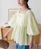 【ディスコート/Discoat】の前後2way袖バルーンブラウス 人気、トレンドファッション・服の通販 founy(ファニー) ファッション Fashion レディースファッション Fashion for Women トップス・カットソー Cut & Sew Tops シャツ・ブラウス・オフィスカジュアル Elegant Blouses & Button-Ups バルーン Balloon, Balloon Silhouette フレア Flare, Flared thumbnail イエロー|ID: prp329100004621013 ipo3291000000033153513