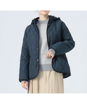 【ビームス ハート/BEAMS HEART】のフード キルティング ブルゾン 人気、トレンドファッション・服の通販 founy(ファニー) ファッション Fashion レディースファッション Fashion for Women アウター Coat / Outerwear Collection ブルゾンジャケット・スポーティアウター Blouson Jackets キルティング Quilted, Quilting コーデュロイ Corduroy, Cord Fabric スラックス Slacks, Dress Pants センター Center, Center Line チェック Check, Plaid, Tartan ドット Polka Dot, Dot Pattern パイピング Piping, Trim Design フロント Front, Front Design ブルゾン Blouson, Bomber Jacket ロング Long, Long-Length エレガント 上品 Elegant |ID:prp329100004621097