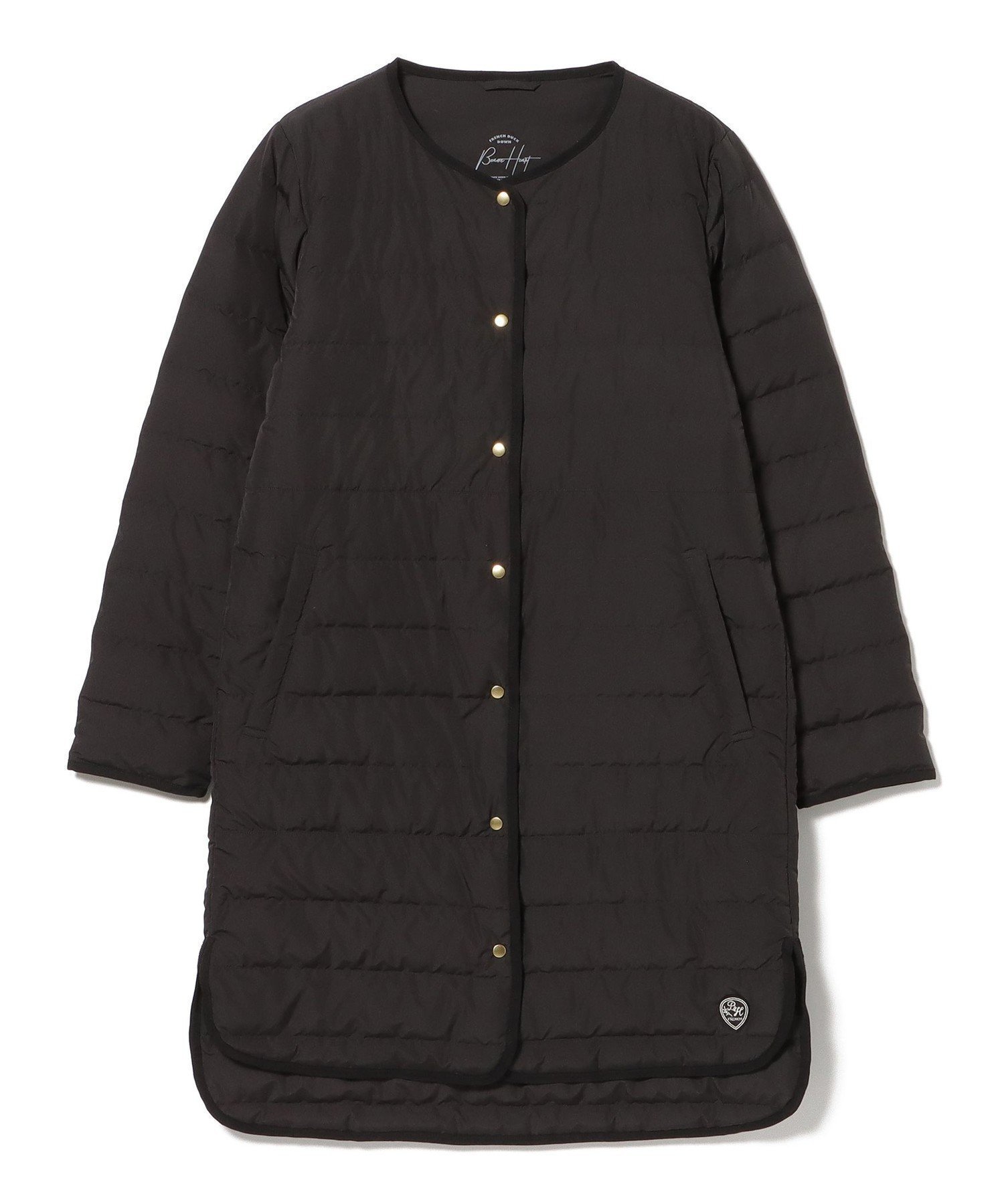 【ビームス ハート/BEAMS HEART】のフレンチ ダウン ロング インテリア・キッズ・メンズ・レディースファッション・服の通販 founy(ファニー) 　ファッション　Fashion　レディースファッション　Fashion for Women　インナー　Innerwear　シンプル　Simple, Minimal　スタイリッシュ　Stylish, Fashionable　ダウン　Down, Puffer　フランス　France, French　フレンチ　French, French Style　ロング　Long, Long-Length　エレガント 上品　Elegant　人気　Popular, Best Seller　冬　Winter / This Winter　BLACK|ID: prp329100004621098 ipo3291000000033565282
